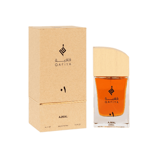 Ajmal Qafiya 01 Eau de Parfum Spray 75ml Musk Amber Saffron Arabian Fragrance - simplyislam