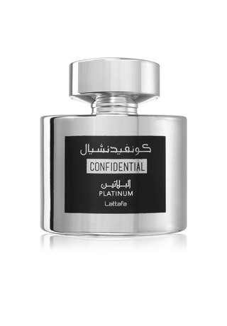 Lattafa Confidential Platinum Unisex Perfume - simplyislam